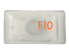 F10 Keycap, iBook G3 Clamshell, Original Tangerine