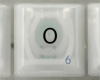 O Keycap, iBook G3 Clamshell, Original Graphite