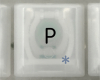 P Keycap, iBook G3 Clamshell, Original Graphite