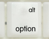 option alt, Right Keycap, iBook G3 Clamshell, FireWire