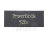 PowerBook Model Badge (520c)